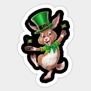 Irish Hare Sticker